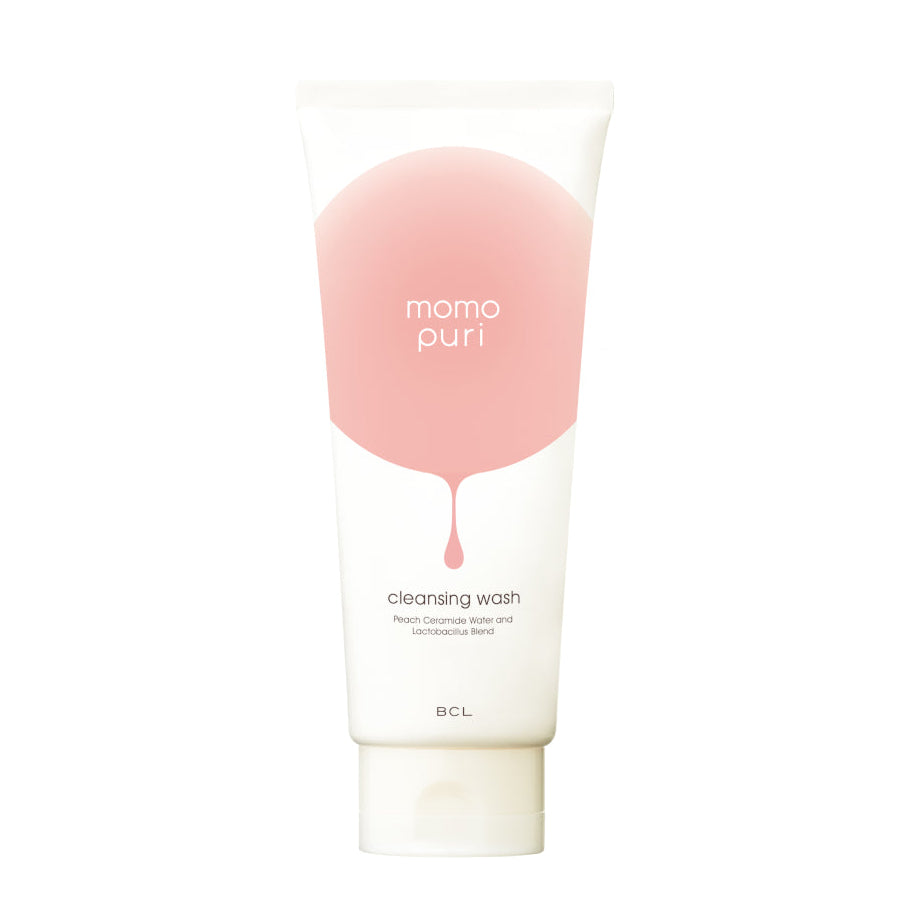 Momopuri Cleansing Foam with Peach Ceramide (150g)