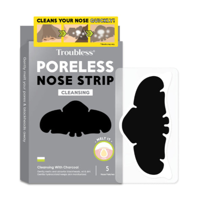Poreless Charcoal Nose Strip - Cleansing (5pcs)