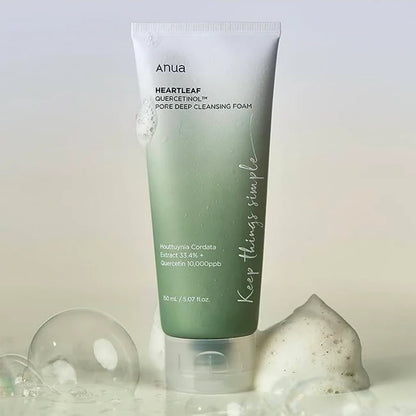 Heartleaf Quercetinol Deep Cleansing Foam (150ml).