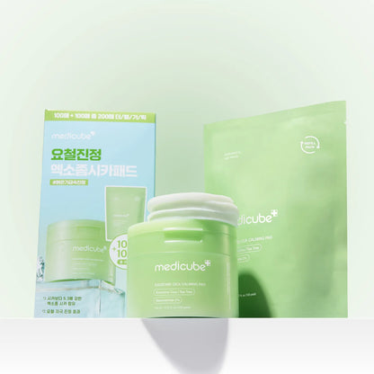 Exome Cica Calming Pad Refill Set (100 sheets + 100 sheets Refill)