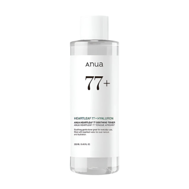 Heartleaf 77% Soothing Toner (250ml).