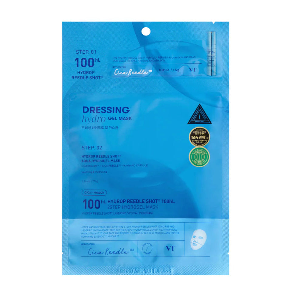 Hydrop Reedle Shot 100 2-Step Hydrogel Mask (1pc).