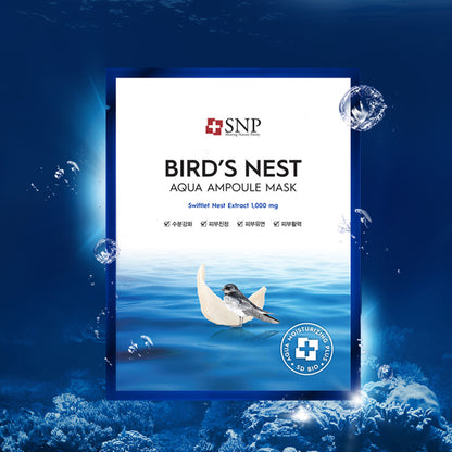 Bird's Nest Aqua Ampoule Mask (10pcs)